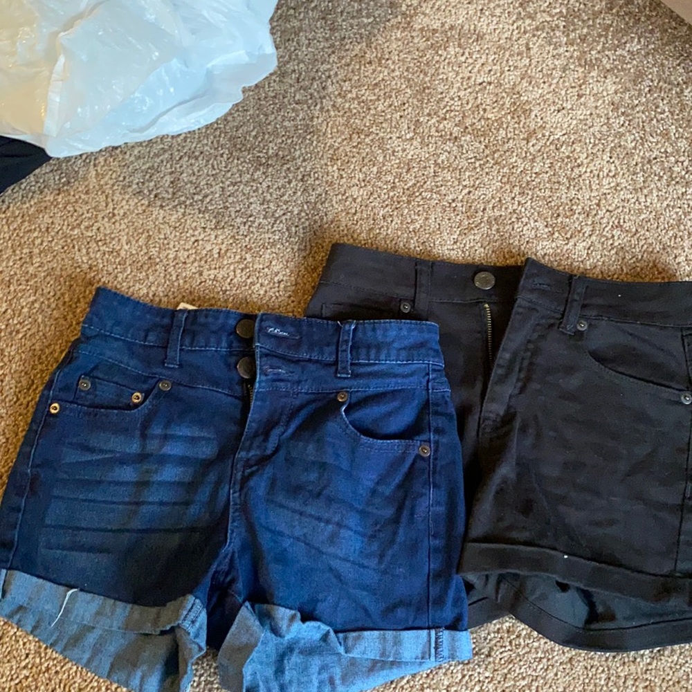 2 pairs of cute jean shorts
